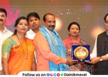 State level Patrakar Bhushan Award to Vishal Vicari a scholarly journalist from Maval taluka
