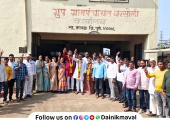 Arvind Balgude elected unopposed as Deputy sarpancj of Group Gram Panchayat Varsoli