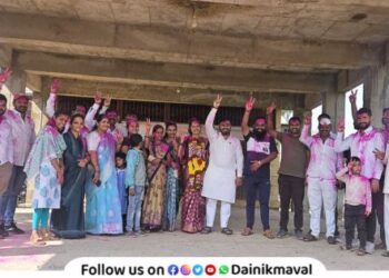 Swati Dhamale elecyed as deputy sarpanch of Shilimb Gram Panchayat Maval