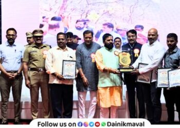 Shivdurg Mitra Sanstha in Lonavala honored by Minister Bharatsheth Gogavle