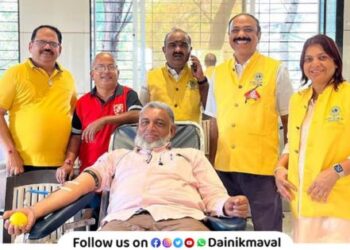 Organized health camp by Highway Police Center Borghat on the occasion of traffic safety campaign