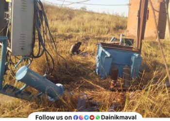 Transformer stolen from Kanhe village