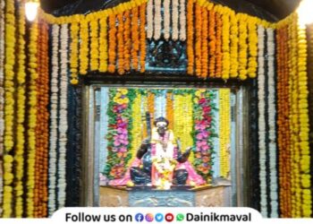 Celebration of Jagadguru Sant Tukaram Maharaj birthday at Dehu