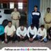 Police raid on gambling den in Vehergaon Karla case registered against ten people