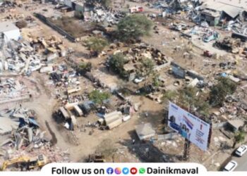 Anti encroachment campaign in Chikhli Kudalwadi suspended after seven days of strike action