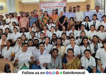 Free GDA nursing course training for 145 women in Lonavala and Maval areas