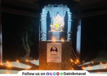 Tribute meeting to late Shirish Maharaj More at Fort Lohgad