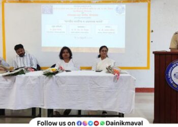 RN Virkud gave information about new criminal laws under Indian Code of Justice at Lonavala College