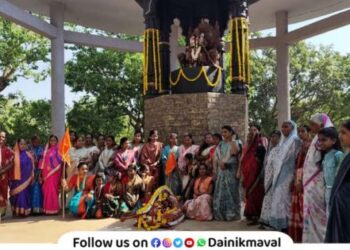 Mahashivratri was celebrated with enthusiasm at Lohgad fort