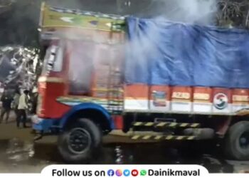 Cinestyle thrill of burning truck at Dehu Road