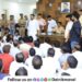 MLA Sunil Shelke met workers of General Motors Company on Friday 14 February 2025