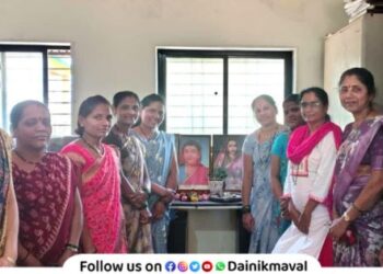 International Womens Day Special health camp for women at Thakursai Village Maval