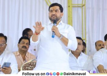 meeting held in presence of MLA Sunil Shelke regarding action against unauthorized stalls in Lonavala