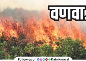 Action will be taken if there is wildfire Warning of Vadgaon Maval Forest Department