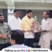 Talegaon Vishwanathrao Bhegade Urban Cooperative Credit Society felicitated Santosh Bhegade
