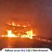 truck transporting cables caught fire on the Mumbai-Pune Expressway