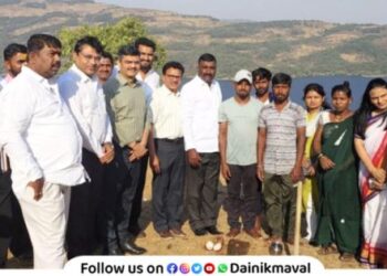 Pune Zilla Parishad CEO Gajanan Patil visits Gram Panchayats in Maval taluka