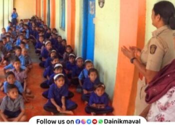 Guidance from Shirota Forest Department to students of Nane Nanoli and Sai villages Maval