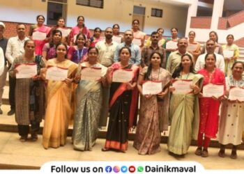 Capacity building training camp for teachers of Maval taluka concluded at Talegaon Dabhade