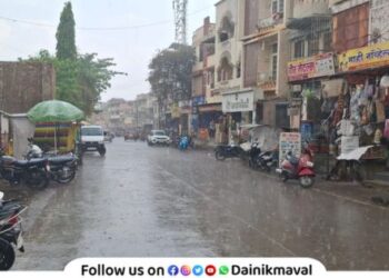 Unseasonal rain in Maval taluka