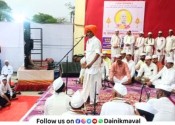 Kirtan of Nivruti Maharaj Indurikar concluded at Vadgaon Maval