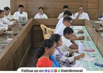 continuous Mahavachan at Vadgaon Maval Govt employees pay tribute to mahapurush in unique way