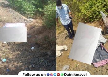 Shocking incident on Mumbai-Pune railway line Decomposed body of unidentified woman found in suitcase
