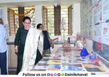 Modern science laboratory at Pavana Vidya Mandir School through Sarthak Welfare Foundation Pune