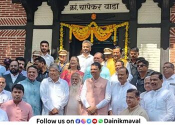 Chief Minister Devendra Fadnavis dedicates Krantiveer Chapekar Memorial in Chinchwad