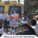 ED notice to Rahul Gandhi Youth Congress workers block Pune-Lonavala local train