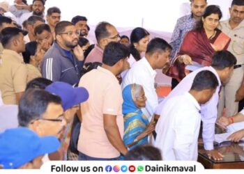 Maval Citizens spontaneous response to MLA Sunil Shelke Janata Darbar initiative