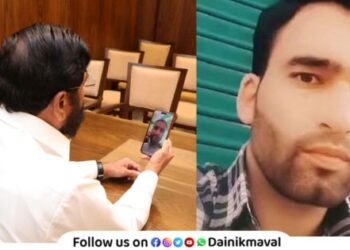 DCM Eknath Shinde provides Rs 5 lakh assistance to family of Kashmiri youth who lost his life while rescuing tourists