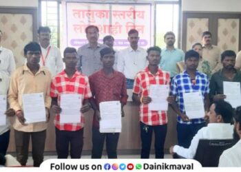 Democracy Day celebrated at Talegaon Municipal Council office