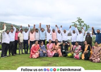 Former students of Pavana Vidya Mandir came together again after 27 years valuable help to school