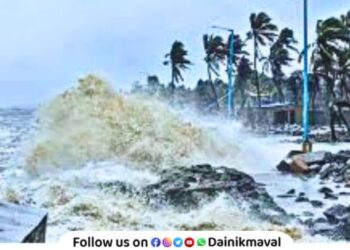 The Arabian Sea is likely to be rough between May 21 and 24 due to a low pressure area