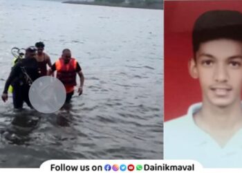 Seventeen year old boy drowned in Valvan dam Lonavala