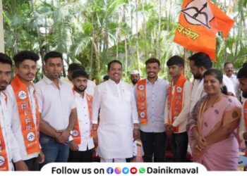 influx of party members continues under leadership of MP Shrirang Barne Pimpri Chinchwad