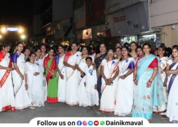 Joint Jayanti Festival organized by Milind Yuvak Mandal Sanghmitra Mahila Mandal Panther Group at Vadgaon Maval