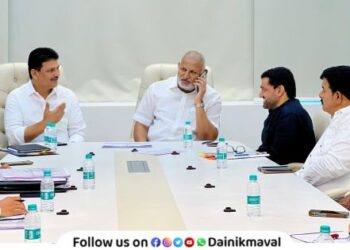 MLA Sunil Shelke demand for projects in Maval taluka at review meeting of Agriculture Department