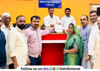 Conduct survey of farmers losses repair muddy roads NCP statement to tehsildar Maval