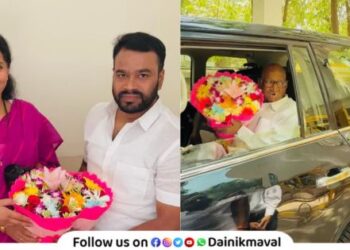 There is talk former taluka president of Maval MNS Rupesh Mhalaskar is on path of joining NCP Sharad Pawar Party