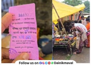 Demand for an inquiry into irregularities taking place at weekly market in Kamshet maval