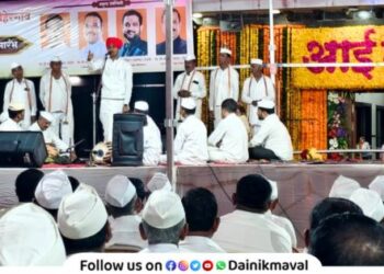 Renovation of Ekvira Devi Paitha Mandit at Vehergaon near Karla Kirtan by Mauli Maharaj Pathade