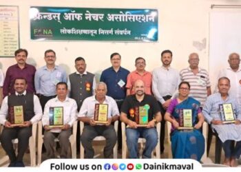 Friends of Nature Association celebrates its anniversary with enthusiasm Talegaon Dabhade