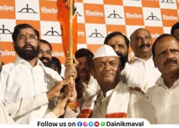 Dilip Maharaj Khengre appointed as Shiv Sena Dharmaveer Adhyatmik Sena Pune District Coordinator