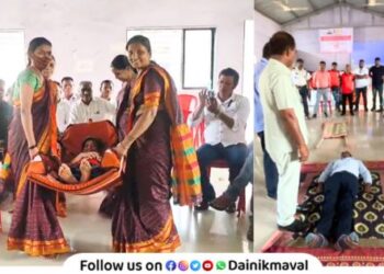 One-day training camp on disaster management concluded in Khalapur Raigad