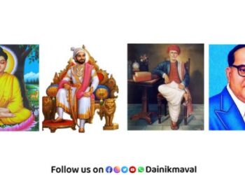 Lord Gautam Buddha Chhatrapati Shivaji Maharaj Mahatma Jyotirao Phule Bharat Ratna Dr Babasaheb Ambedkar