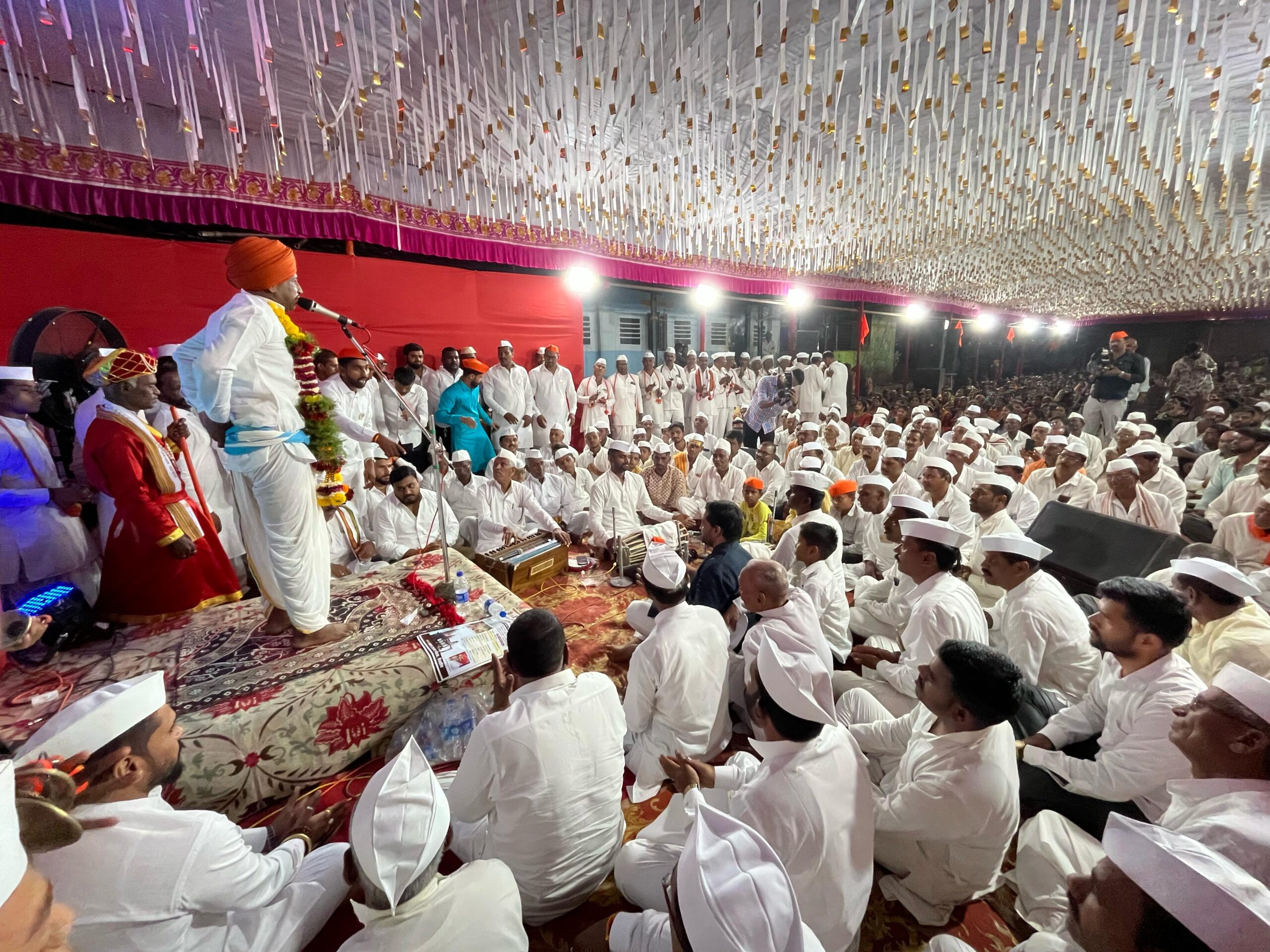 renovation ceremony of temple of village deity Kalbhairavanath in Shilimb village of Maval taluka
