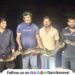 10 foot python found in Boraj village Maval Wildlife conservationists release python into natural habitat