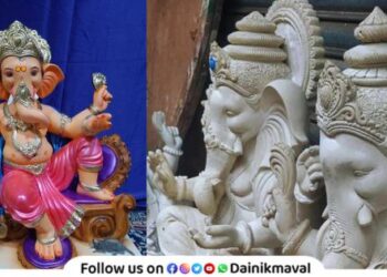 POP Ganpati Ganesh Idol POP Shadu Ganpati